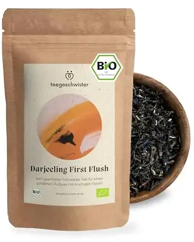 Bio-Schwarztee teegeschwister ® BIO Darjeeling 90g