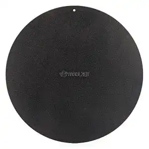 Backstahl Mahlzeit Stahl Backplatte Ø 38 cm für Brot und Pizza