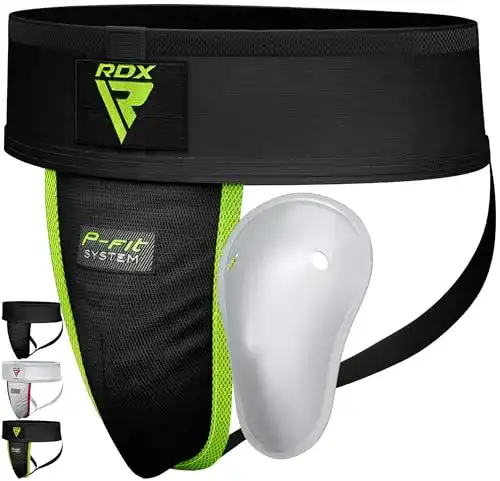 Suspensorium RDX MMA Tiefschutz Kampfsport Boxen Herren Cup