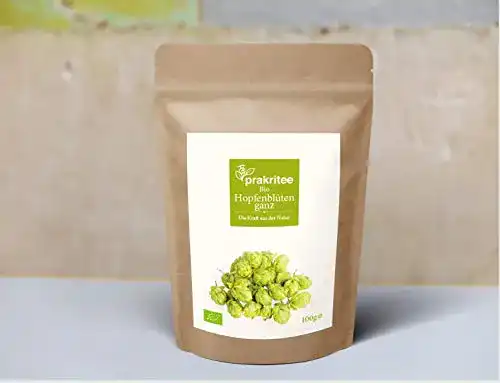 Hopfenblüten Prakritee BIO ganz 100g Hopfen ganz