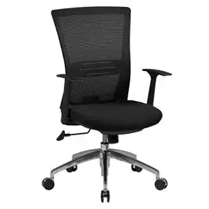Amstyle-Bürostuhl AMSTYLE Bürostuhl Bezug Stoff Schwarz