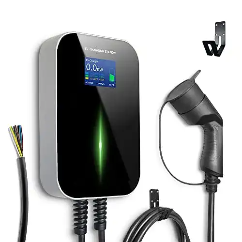 Wallbox Morec Typ 2 Dreiphasig EV Ladestation 16A EU Standard