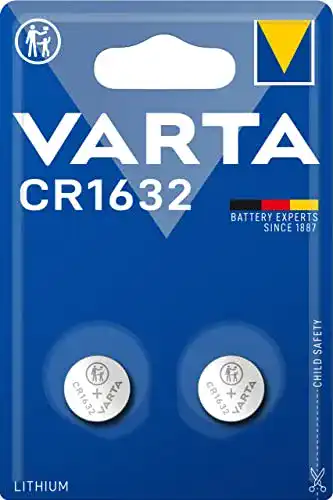 CR1632 Varta Batterien Electronics Lithium Knopfzellen, 2er Pack