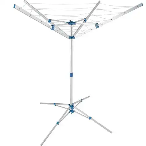 Camping-Wäscheständer TecTake Aluminium 4 Tragarme