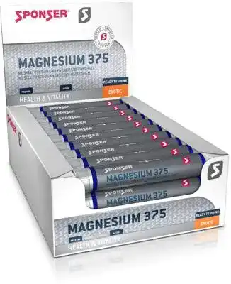 Magnesium-Ampullen Sponser Magnesium 375, 30 x 25ml, Exotic