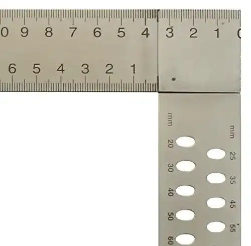 Zimmermannswinkel hedue Z072 ZP 700 mm mit mm-Skala Typ A