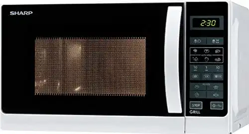 Mikrowelle mit Grill SHARP R642WW 2-in-1, 20 L, Timer