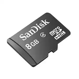 Micro-SD 8GB SanDisk Micro SDHC 8GB Class 4 Speicherkarte