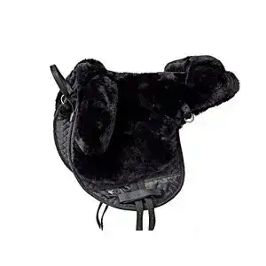 Wanderreitsattel Engel Reitsport Lammfell Fellsattel FELLSA-R1-SCH