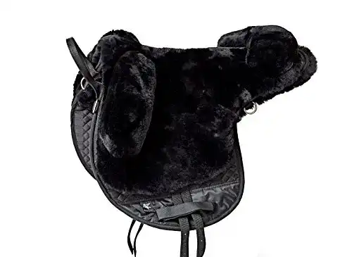 Wanderreitsattel Engel Reitsport Lammfell Fellsattel FELLSA-R1-SCH