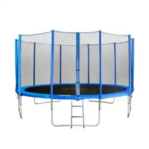 Trampolin 430 cm SixBros. SixJump, Komplett-Set inkl. Leiter