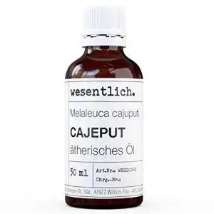 Cajeputöl wesentlich. ätherisches Öl, 100% naturrein, 50ml