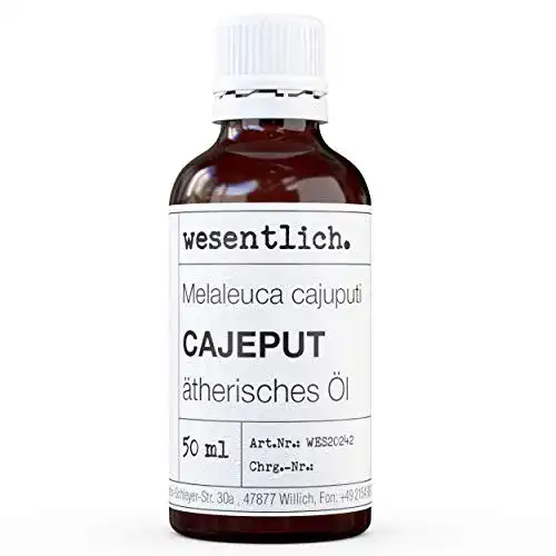 Cajeputöl wesentlich. ätherisches Öl, 100% naturrein, 50ml