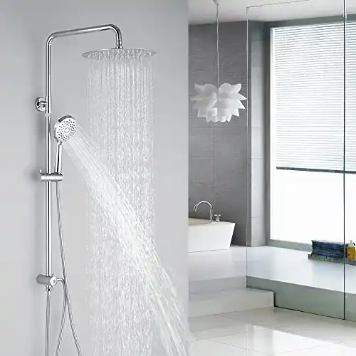 Regendusche ohne Armatur HOMELODY Set mit Kopfbrause