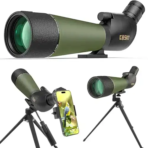 Spektiv 20-60×80 Gosky Spektiv mit Stativ, Tragetasche