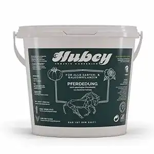Pferdedung hubey Bio Pferdemist als Dünger, 6 kg Biodünger