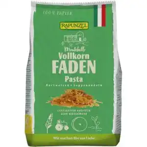 Vollkornnudeln Rapunzel Bio Faden Suppennudeln, 6 x 250 gr