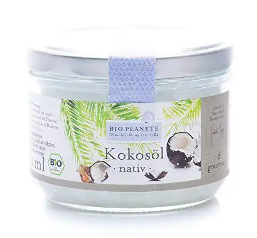 Kokosöl Bio Planète, nativ (200 ml)