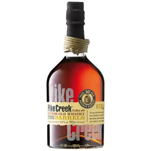 Kanadischer Whisky Pike Creek 10 Jahre Canadian Whisky 0,7 l