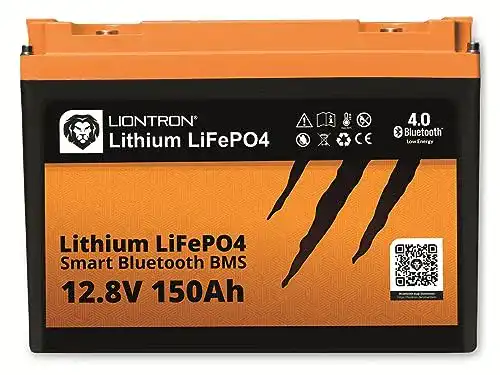 LIONTRON LIONTRON LiFePO4 12V 150Ah Smart Bluetooth BMS