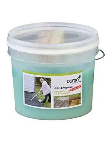 Holz-Entgrauer OSMO Holz Entgrauer Kraft Gel 2,5kg mit Schrubber