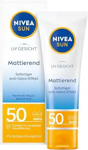 Nivea-Sonnencreme NIVEA SUN Sonnencreme fürs Gesicht, 50 ml