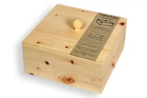 Brotkasten Zirbenholz Dekobox Brotdose aus Zirbenholz 3 teilig