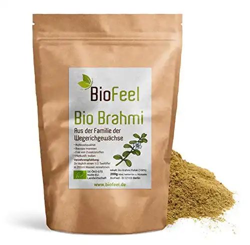 Brahmi BioFeel – BIO Pulver, 200g