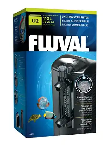 Innenfilter Aquarium 60l Fluval U2 Innenfilter, von 45 bis 110l, 5W
