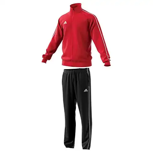 Trainingsanzug adidas Herren Polyesteranzug Core 18 Power XS