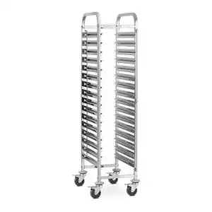 Tablettwagen Royal Catering Abräumwagen 16 GN Einschübe