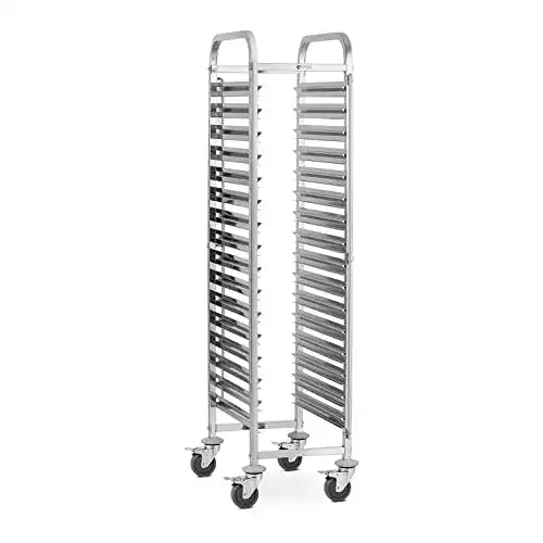 Tablettwagen Royal Catering Abräumwagen 16 GN Einschübe