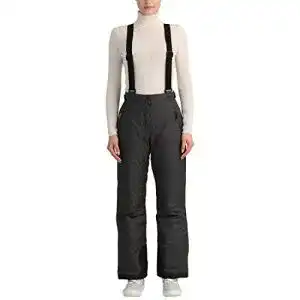 Skihose Ultrasport Damen Mel Funktions-, Dunkelgrau Mélange, XL