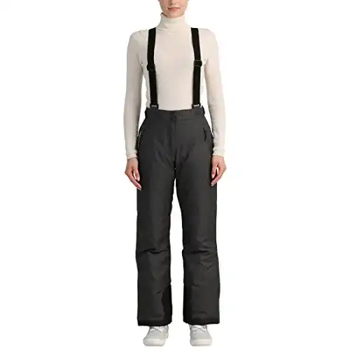 Skihose Ultrasport Damen Mel Funktions-, Dunkelgrau Mélange, XL