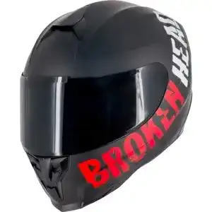 Integralhelm Broken Head BeProud Rot Ltd – Schlanker Motorradhelm
