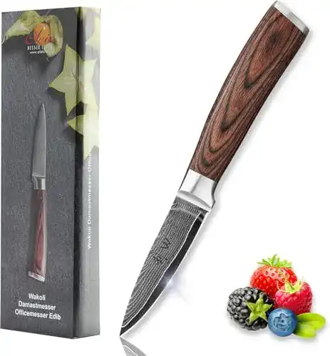 Wakoli-Damastmesser Wakoli EDIB Damastmesser Officemesser