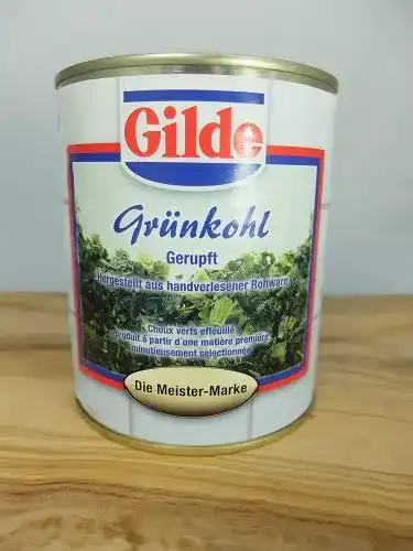 Grünkohl Ammerländer Schinkendiele GILDE | 800g Dose
