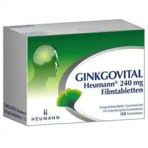 Ginkgo 240 mg Heumann Ginkgovital 240 mg Filmtabletten 120 St.