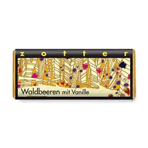 Zotter-Schokolade Zotter Bergmilchschokolade mit Waldbeeren
