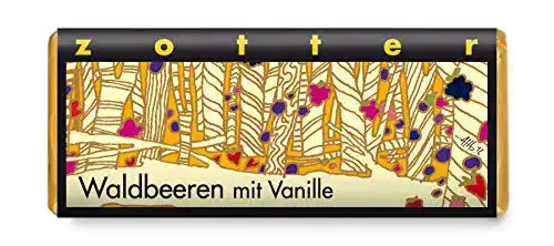 Zotter-Schokolade Zotter Bergmilchschokolade mit Waldbeeren
