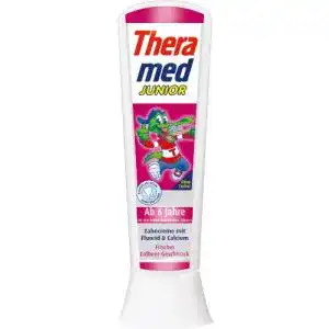 Theramed-Zahnpasta Theramed Kinder Junior Ab 6 Jahre, 3er Pack