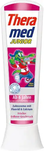 Theramed-Zahnpasta Theramed Kinder Junior Ab 6 Jahre, 3er Pack