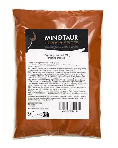 Geräuchertes Paprikapulver MINOTAUR Spices, 2 x 500g