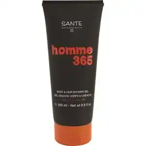 Duschgel ohne Mikroplastik Sante Naturkosmetik Homme 365
