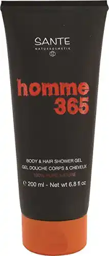 Duschgel ohne Mikroplastik Sante Naturkosmetik Homme 365