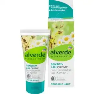Alverde-Gesichtscreme Alverde NATURKOSMETIK Tagespflege sensitiv