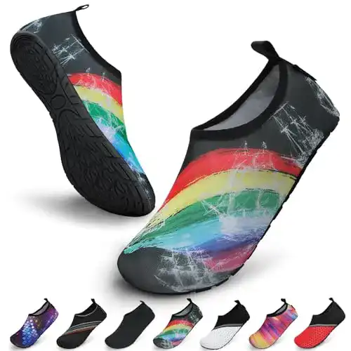 Neoprenschuhe Damen SAGUARO Badeschuhe Wasserschuhe