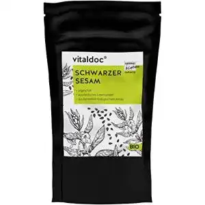 Schwarzer Sesam Gesund & Leben, ganz, ungeschält 400g