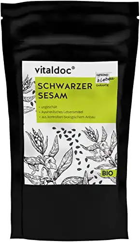Die beste Schwarzer Sesam Gesund & Leben, ganz, ungeschält 400g 2026 Test Bestseller Schwarzer Sesam Gesund & Leben, ganz, ungeschält 400g