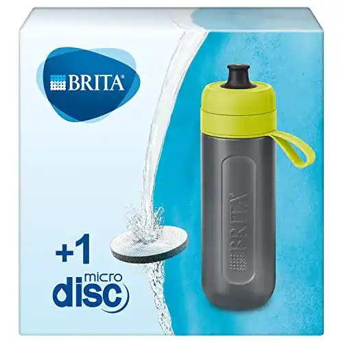 Trinkflasche mit Filter Brita Wasserfilter-Flasche Active Lime